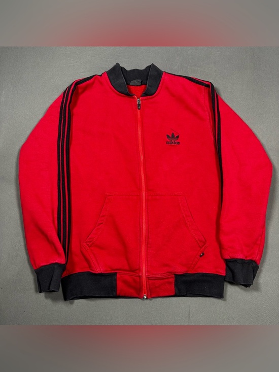 adidas Other - Men's Black Half Zip Sweatshirt Size L Textured Ribbed Panel Pullover Baggy Fit